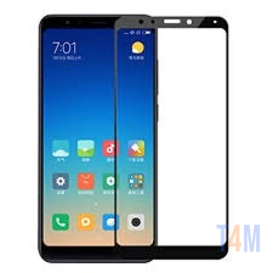 SCREEN GLASS PRTECTOR XIAOMI REDMI 5 PLUS BLACK